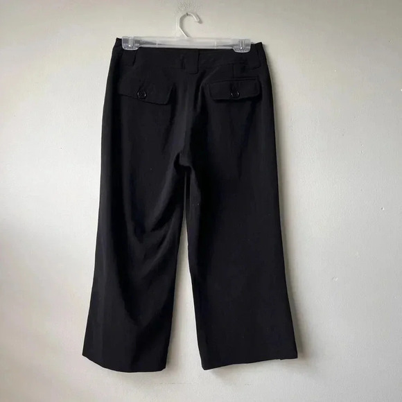 Scott Taylor Women's Size 4 Black Pants Straight Wide Leg‎ - Picture 2 of 3